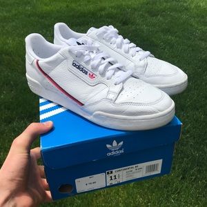 Adidas Continental 80 White/Navy/Scarlet